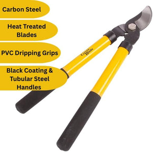 Garden pruning set with lopper and secateurs