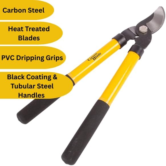 Garden pruning set with lopper and secateurs
