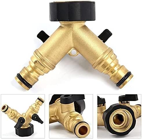 Y valve hose tap connector outdoor