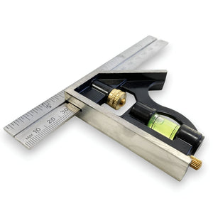 Combination Square 6" Professional Building Precise Measure Spirit Level