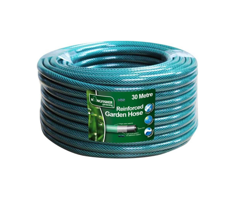 30m flexible garden hose pipe with three layer construction