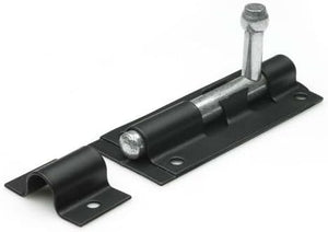 Garden Mile Sliding Black Door Bolt | High-Quality Hardware - HomeSecure