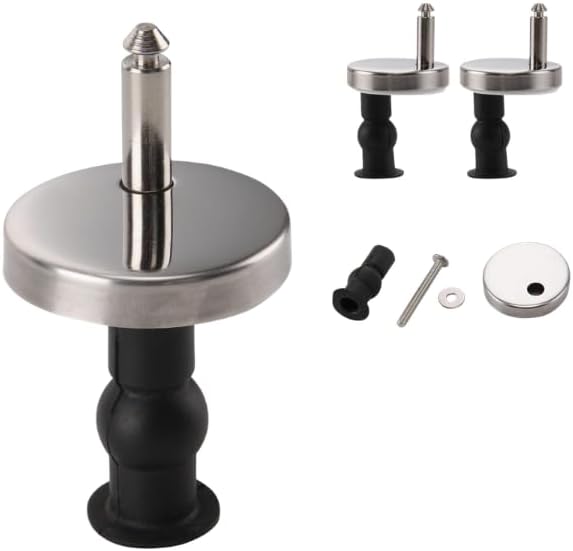 Toilet Seat Fixings 2 Pack Quick Release Hinges