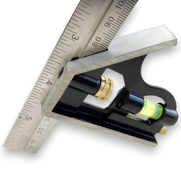 Combination Square 6" Professional Building Precise Measure Spirit Level