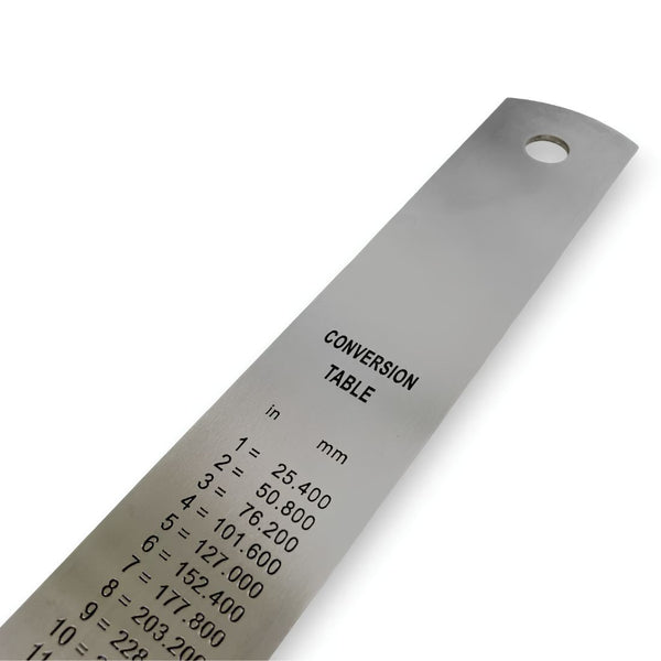 Stainless Steel Ruler Metric Imperial Precision Measuring 600mm