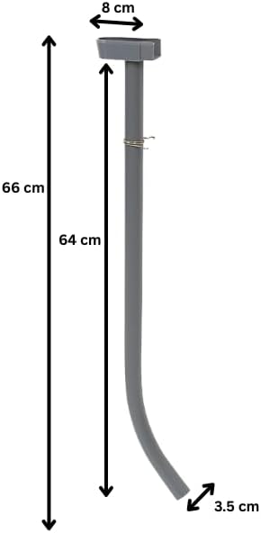Greenhouse guttering downpipe conversion kit