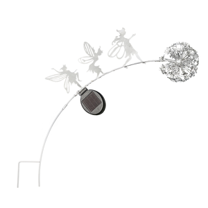 Solar Dandelion Fairy Stake Light Outdoor Garden Ornament