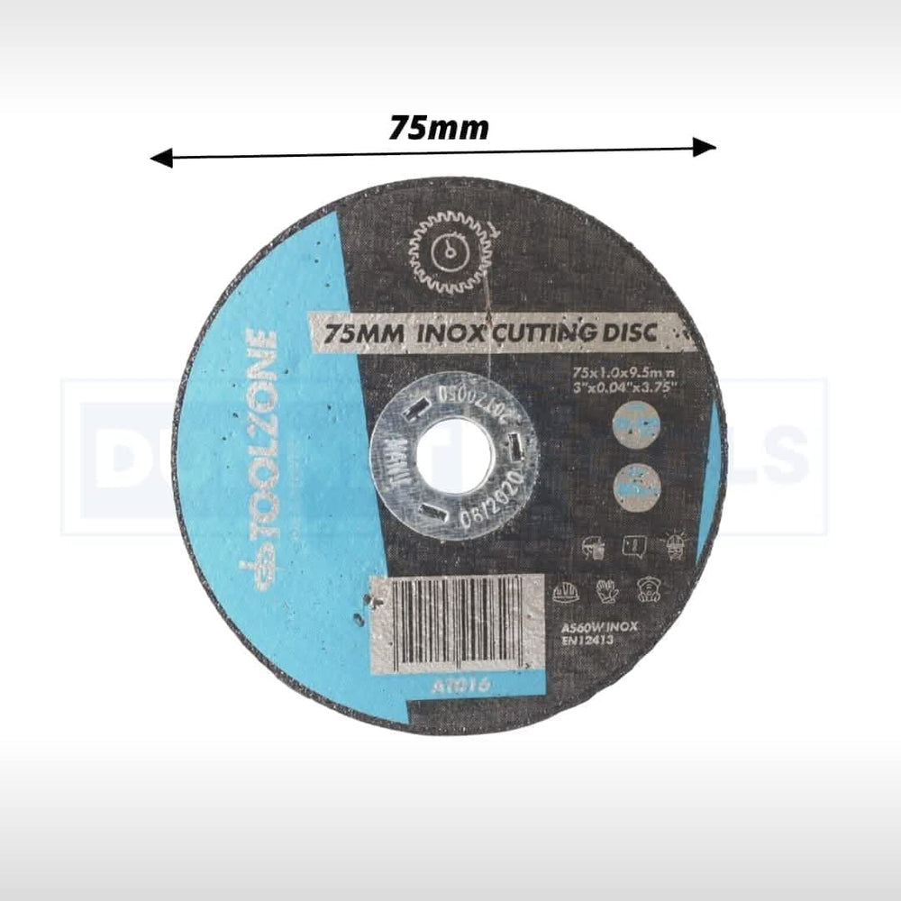 25 pack 75mm metal cutting discs for angle grinders
