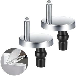 Toilet Seat Fixings 2 Pack Quick Release Hinges