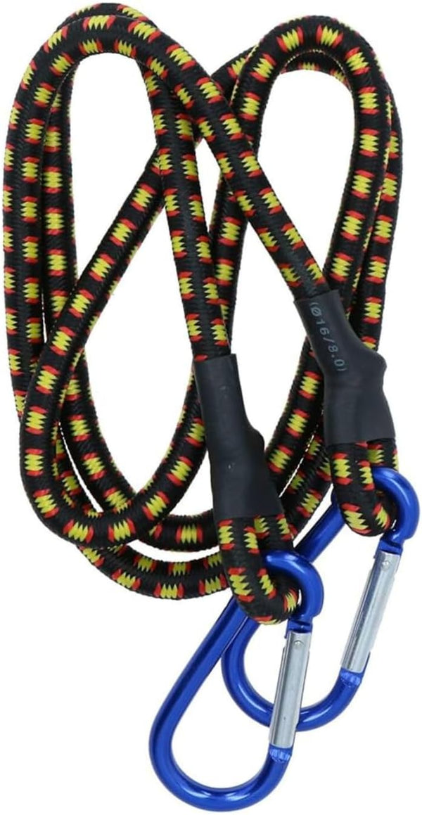 48 inch heavy duty bungee cord with carabiner clips