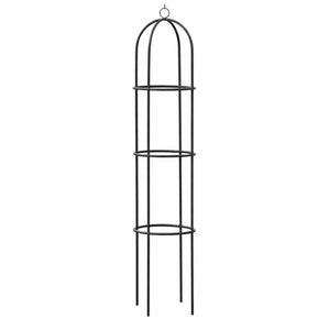 1.9m Metal Garden Obelisk Climbing Plant Support Frame