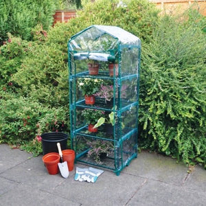 4 tier mini greenhouse for patio and balcony gardening