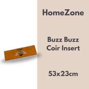 Bee Design Coir Door Mat Insert 23 x 53cm for Rubber Door Frames