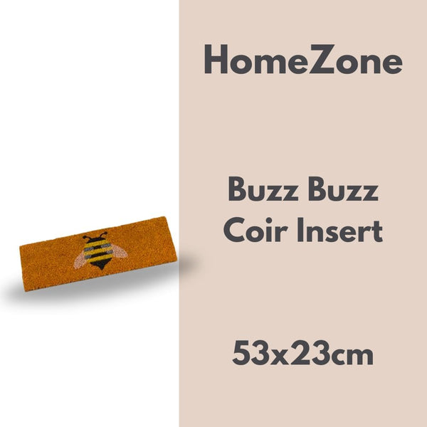 Bee Design Coir Door Mat Insert 23 x 53cm for Rubber Door Frames