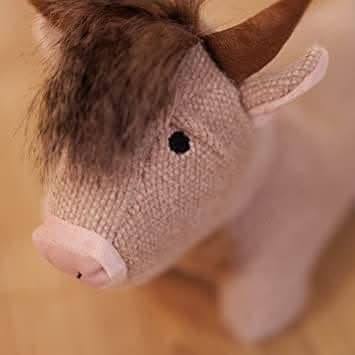 Novelty Angus The Cow Door Stop Plush Soft Fabric