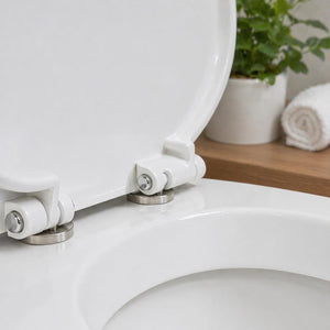 Toilet Seat Fixings 2 Pack Quick Release Hinges