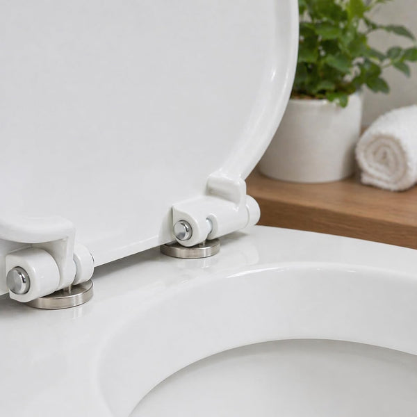 Toilet Seat Fixings 2 Pack Quick Release Hinges