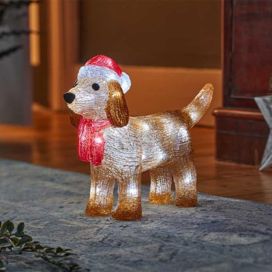28cm LED Dachshund Dog Christmas Light