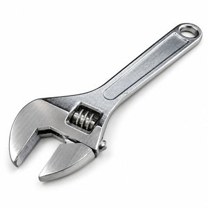 Adjustable Spanner Drop Forged Chrome Plated Jaw 25mm 8 Inch