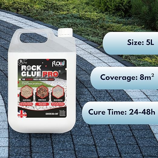 Five litre rock glue garden stabiliser