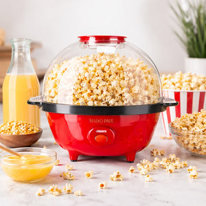 5L non-stick popcorn machine with integrated bowl