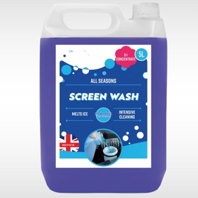 5L all season concentrated screen wash