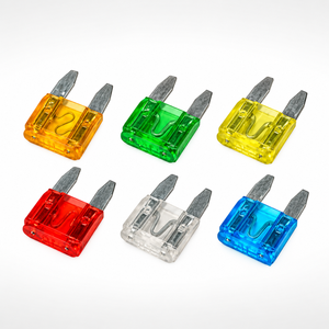 120 Pack Mini Auto Blade Fuses Assorted Car Van Bike Fuse Set 5 10 15 20 25 30 A