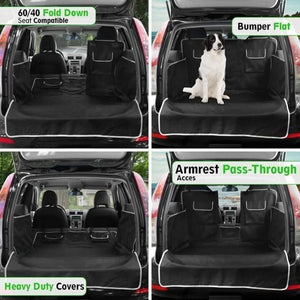 600D Oxford car boot liner with side protection