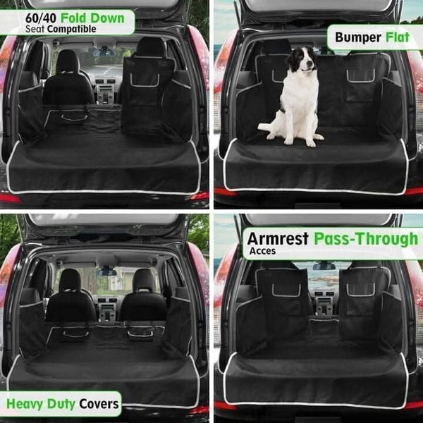 600D Oxford car boot liner with side protection