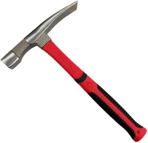 600g brick hammer with carbon steel head and fibreglass handle.
