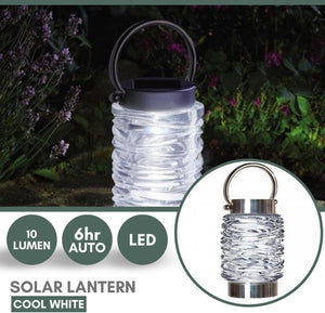Wave Lantern Solar Garden Light
