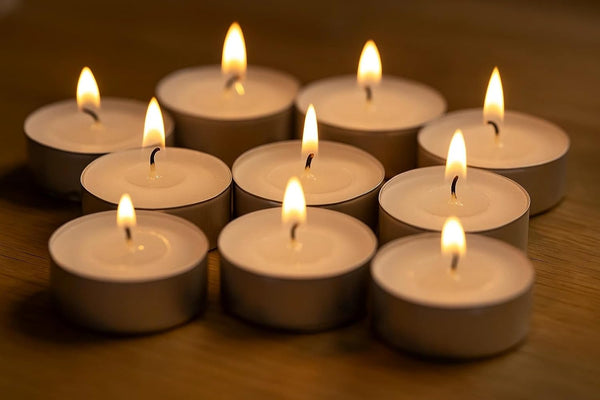 100 Pack of Tea Lights Candle Set