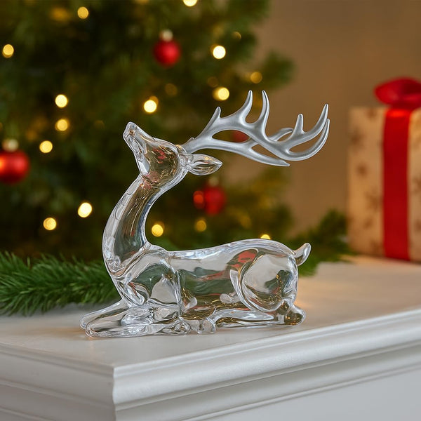 14cm Sitting Reindeer Christmas Ornament