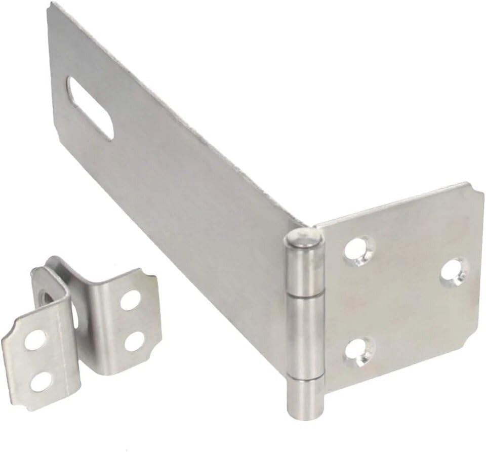 6 inch heavy duty hasp and staple lock