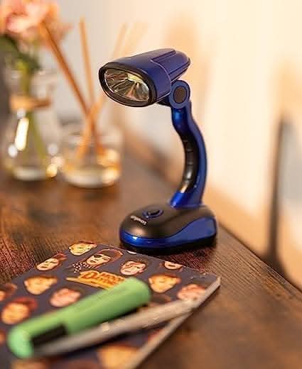 3W COB Blue Desk Office Lamp - Blue