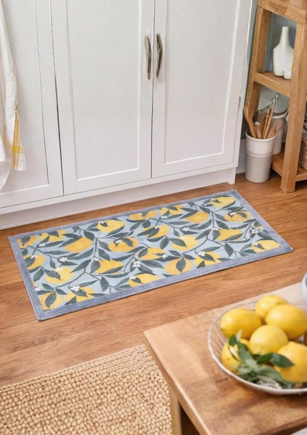 75cm Polyester Heavy Duty Lemon Mat