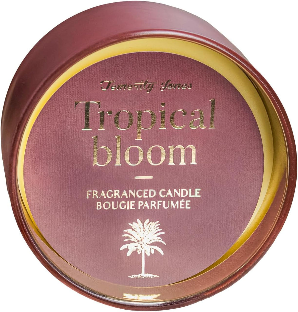 3 Wick Candle Tuberose & Amber Candle