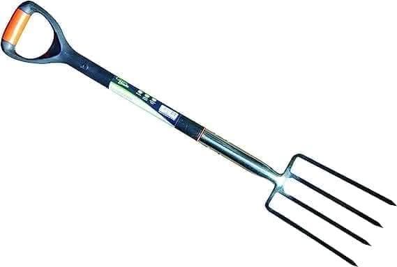 Green Blade Stainless Steel Border Fork
