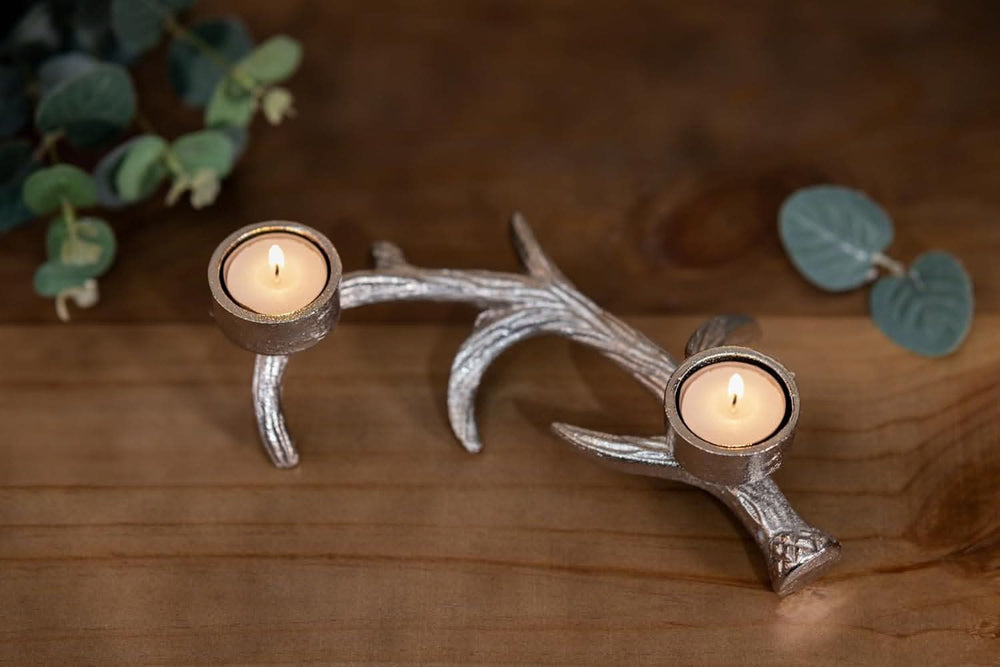Stag Antler Tealight Holder