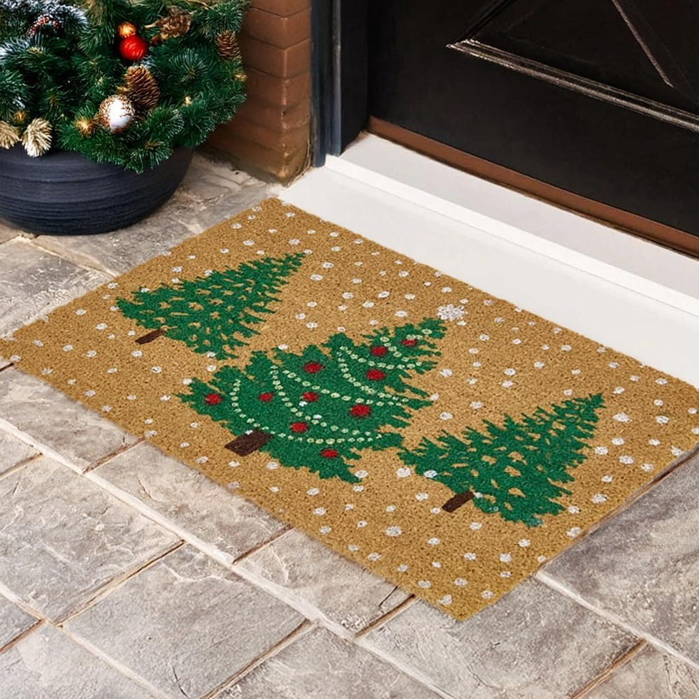 Christmas Tree Heavy Duty Door Mat