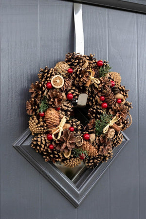 Luxury Christmas Dried Fruit Wreath