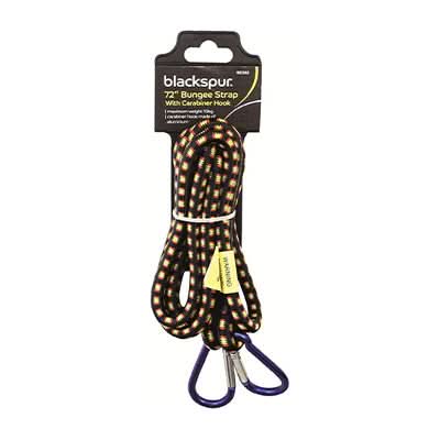 72 inch bungee strap cord with aluminium carabiner hook