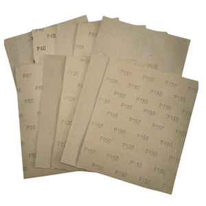 Assorted Grit Sandpaper Sheets Fine Medium Coarse 10 Pack