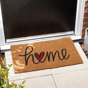 Home design coir entrance door mat.