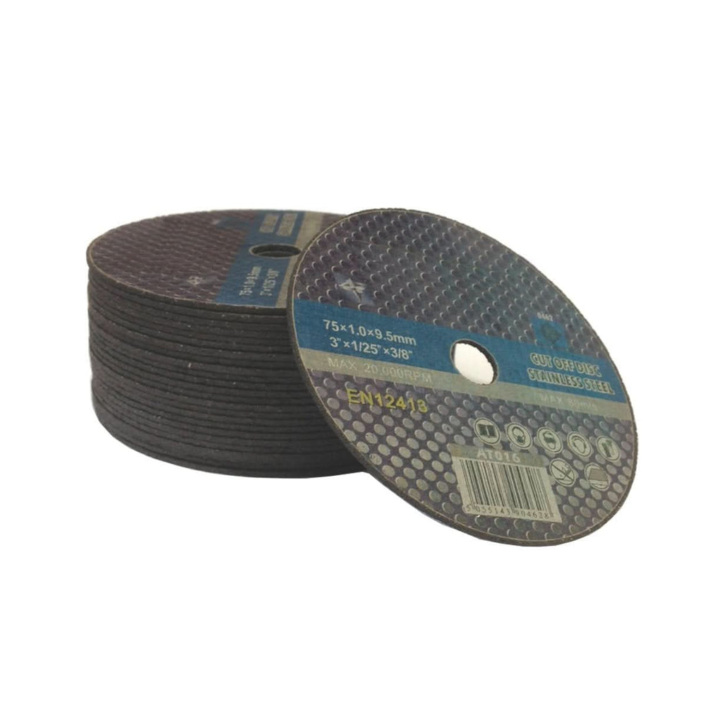 Five pack of 75mm metal cutting discs