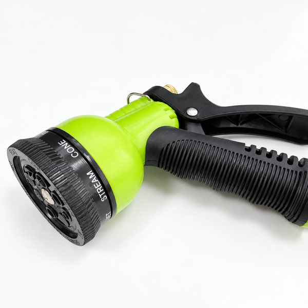 8 Dial Garden Hose Spray Gun Water Hose Pipe Connector