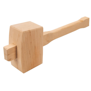 Beechwood Carpenter's Mallet Wooden Woodworking Hammer