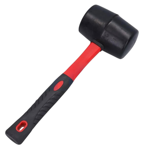 Rubber Mallet 32oz Heavy Duty Fibre Handle Hammer