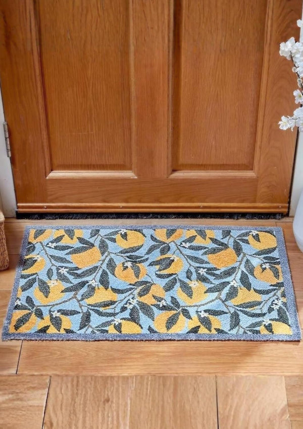 75cm Polyester Heavy Duty Lemon Mat