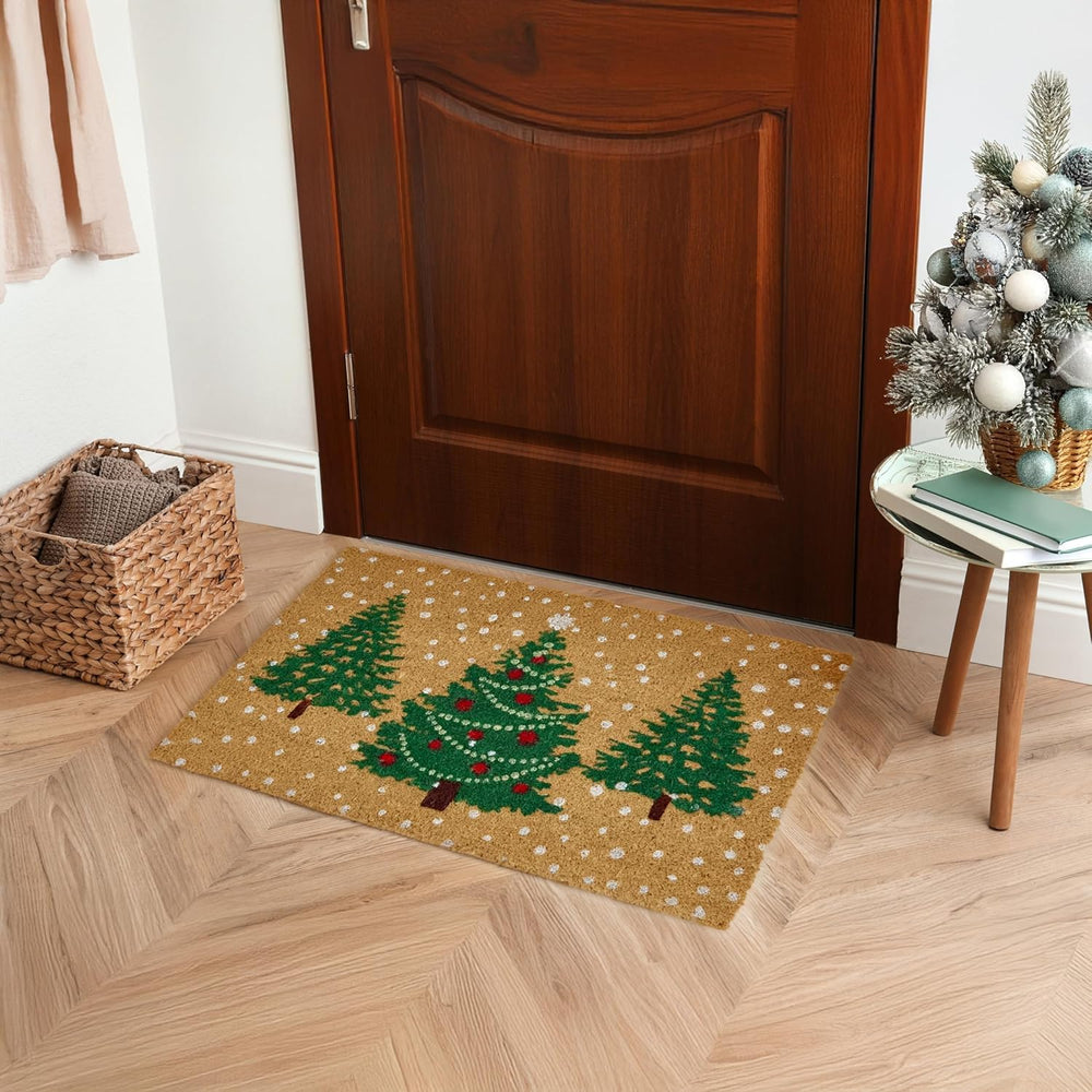 Christmas Tree Heavy Duty Door Mat